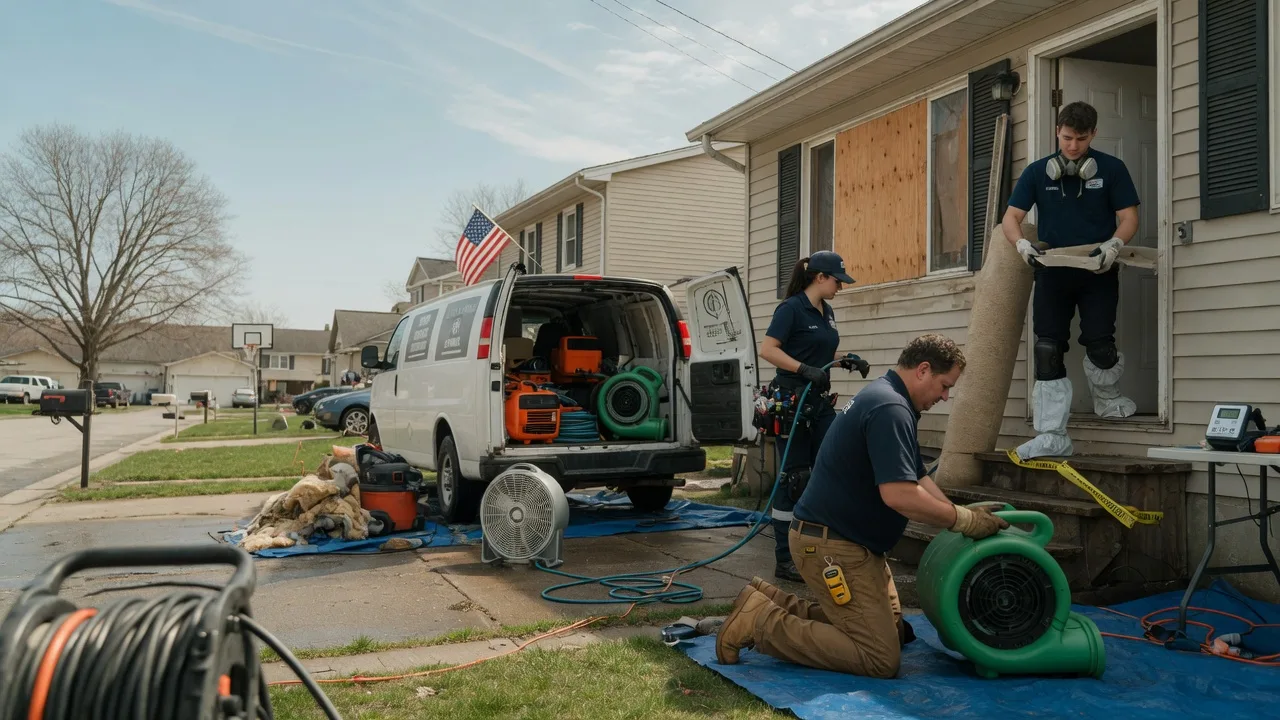 Water Damage Restoration in Coraopolis, PA near me